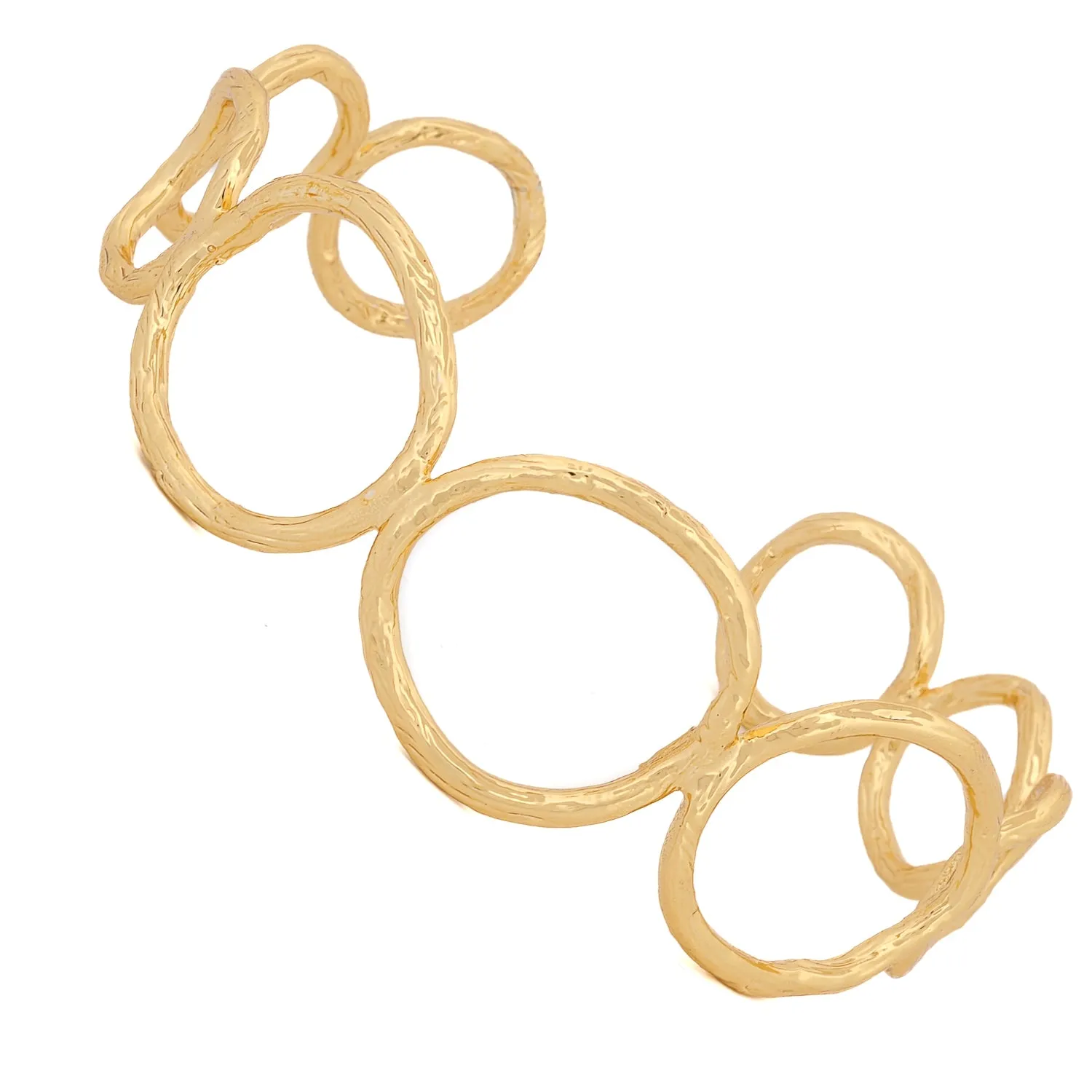 Cleopatra Golden Cuff Bracelet