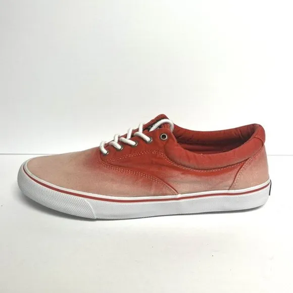 Sperry Men's Striper Cvo Ombre Red Sneaker, Size 13 M